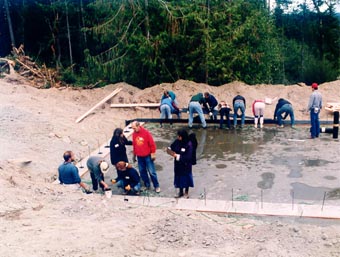 Preparing the foundation