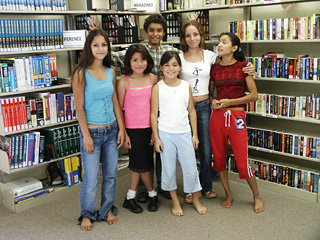 [Youth in the Library]
